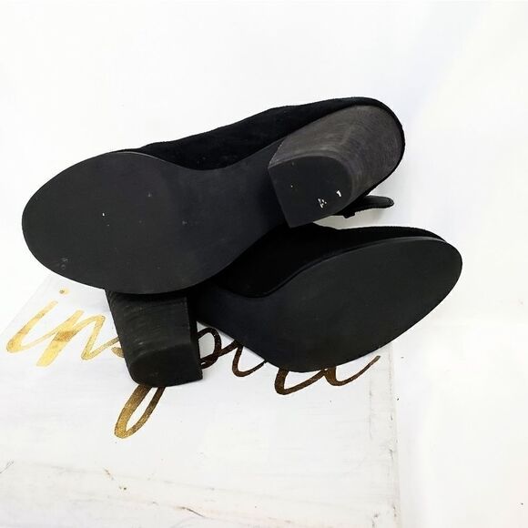 Carlos Hawthorne Leather Suede Ankle Boots - Picture 8 of 8